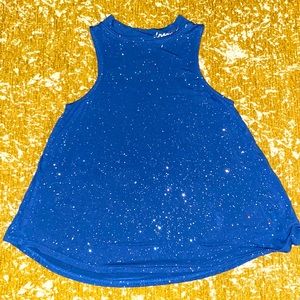Glittery Justice swing tank!